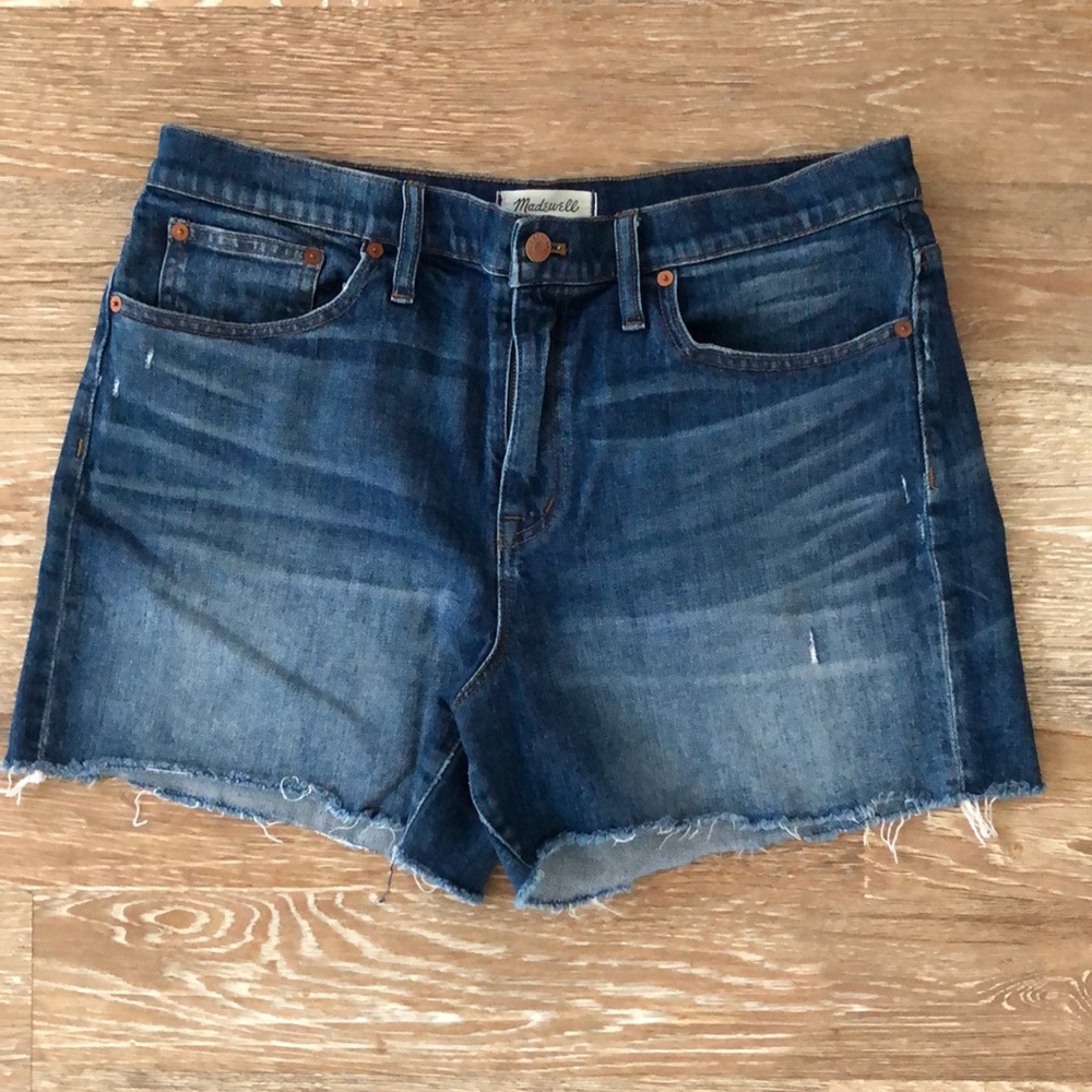 Madewell High Rise Denim Shorts